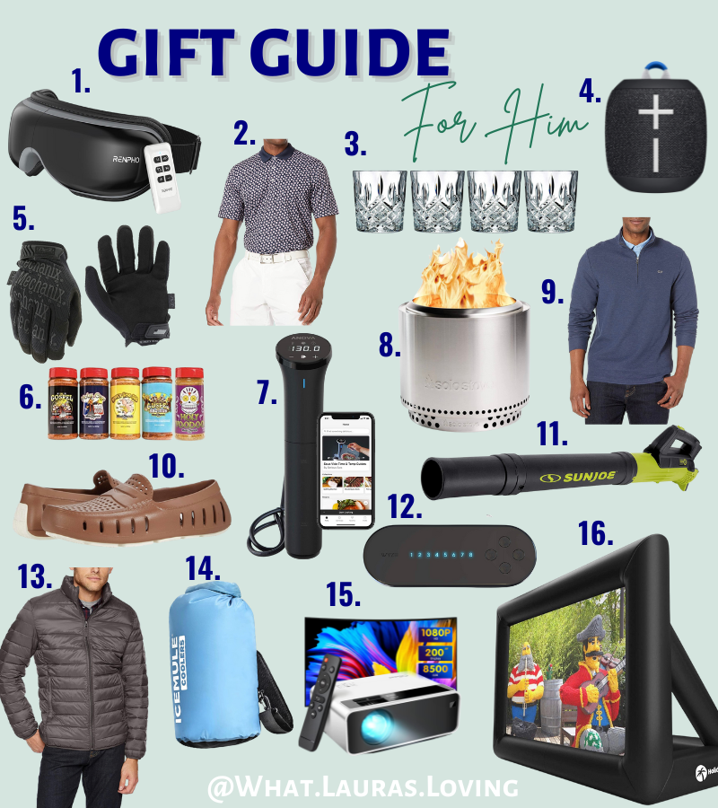 Holiday Gift Guide for Him Laura Cox Collection