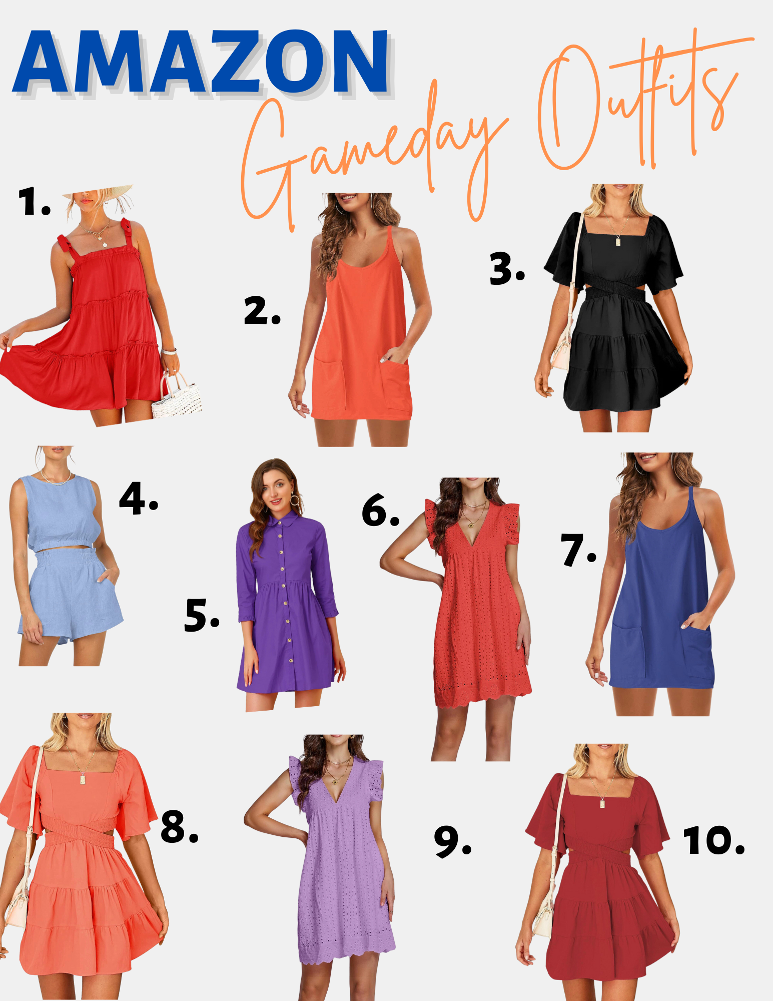 Amazon Game Day Outfits – Laura Cox Collection